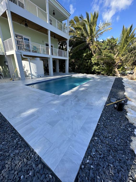 Pool deck